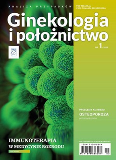 Okładka książki o tytule: Analiza Przypadków. Ginekologia i Położnictwo 1/2020