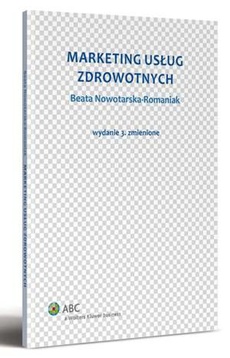 The cover of the book titled: Marketing usług zdrowotnych