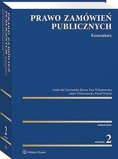 Okładka książki o tytule: Prawo zamówień publicznych. Komentarz