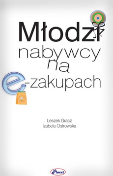The cover of the book titled: Młodzi nabywcy na e-zakupach