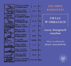 The cover of the book titled: Świat w obrazach rzeczy dostępnych zmysłom