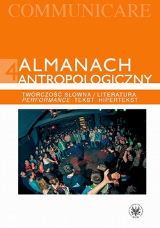 The cover of the book titled: Almanach antropologiczny. Communicare. Tom 4