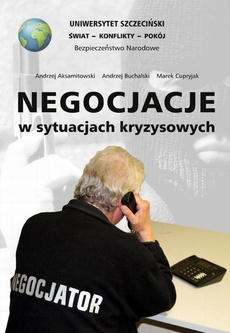 Обложка книги под заглавием:Negocjacje w sytuacjach kryzysowych