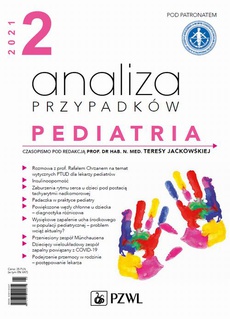 The cover of the book titled: Analiza Przypadków. Pediatria 2/2021