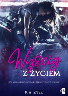 The cover of the book titled: Wyścig z życiem