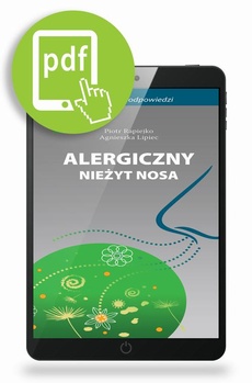 Okładka książki o tytule: Alergiczny Nieżyt Nosa – 50 Pytań i Odpowiedzi, wyd. 3