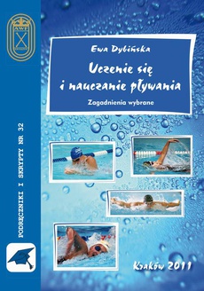 Обложка книги под заглавием:Uczenie się i nauczanie pływania