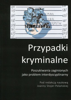 Обложка книги под заглавием:Przypadki kryminalne