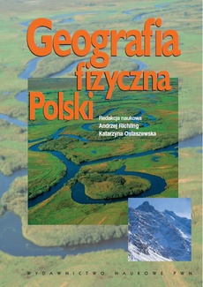 The cover of the book titled: Geografia fizyczna Polski