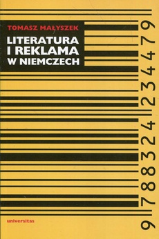 Okładka książki o tytule: Literatura i reklama w Niemczech