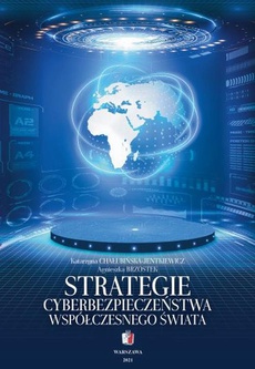 Обложка книги под заглавием:Strategie cyberbezpieczeństwa współczesnego świata