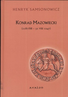 Okładka książki o tytule: Konrad Mazowiecki