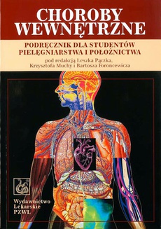 The cover of the book titled: Choroby wewnętrzne. Podręcznik dla studentów pielęgniarstwa i położnictwa