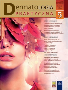 Okładka książki o tytule: Dermatologia Praktyczna 5/2015