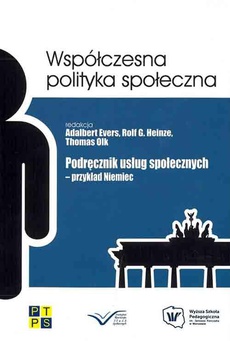 The cover of the book titled: Podręcznik usług społecznych – przykład Niemiec