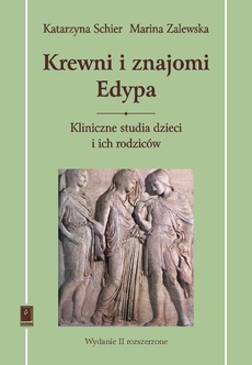 The cover of the book titled: Krewni i znajomi Edypa