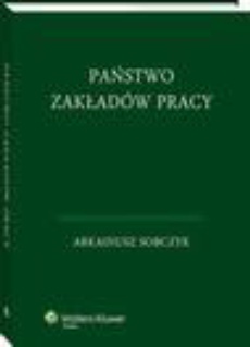 Обложка книги под заглавием:Państwo zakładów pracy
