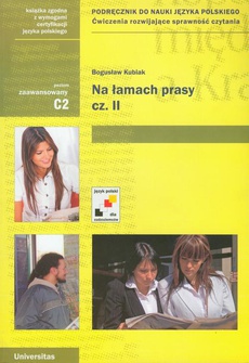 The cover of the book titled: Na łamach prasy cz.2