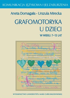 Обложка книги под заглавием:Grafomotoryka u dzieci w wieku 7-13 lat