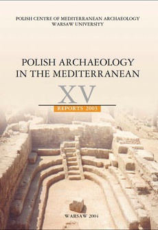 The cover of the book titled: Polish Archaeology in the Mediterranean 15