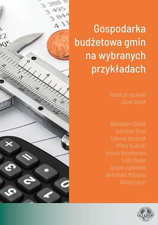 Okładka książki o tytule: Gospodarka budżetowa gmin na wybranych przykładach