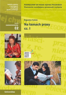 The cover of the book titled: Na łamach prasy Część 1