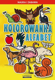 The cover of the book titled: Kolorowanka Alfabet