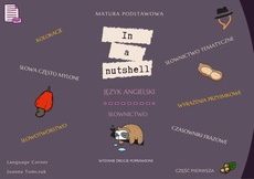 Okładka książki o tytule: Matura podstawowa: In a nutshell. Słownictwo