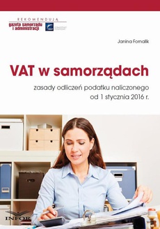 Okładka książki o tytule: VAT w samorządach