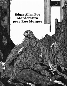 The cover of the book titled: Morderstwo przy Rue Morgue
