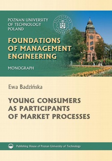 Okładka książki o tytule: Young consumers as participants of market processes