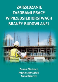 The cover of the book titled: Zarządzanie zasobami pracy w przedsiębiorstwach branży budowlanej
