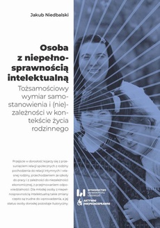 The cover of the book titled: Osoba z niepełnosprawnością intelektualną