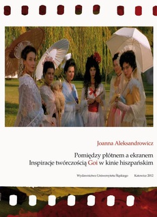 The cover of the book titled: Pomiędzy płótnem a ekranem