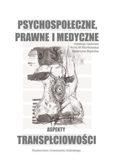 The cover of the book titled: Psychospołeczne, prawne i medyczne aspekty transpłciowości