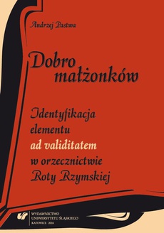 The cover of the book titled: Dobro małżonków