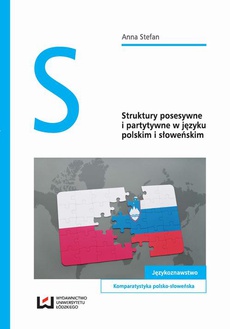 The cover of the book titled: Struktury posesywne i partytywne w języku polskim i słoweńskim