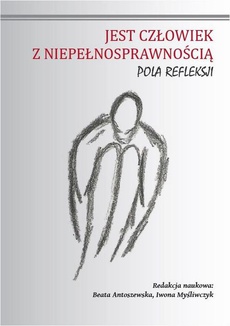 The cover of the book titled: Jest człowiek z niepełnosprawnością