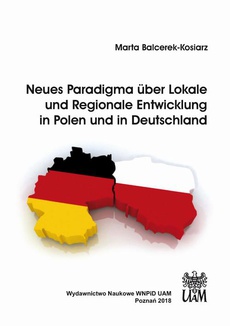 The cover of the book titled: Neues Paradigma über Lokale und Regionale Entwicklung in Polen und in Deutschland