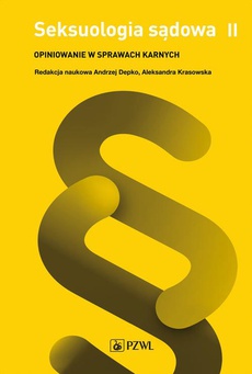 The cover of the book titled: Seksuologia sądowa tom 2