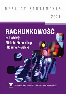 Okładka książki o tytule: Rachunkowość 2024 [DEBIUTY STUDENCKIE]