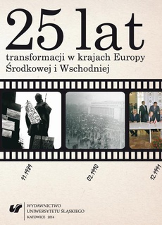 Обложка книги под заглавием:25 lat transformacji w krajach Europy Środkowej i Wschodniej