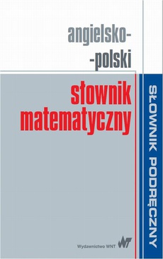The cover of the book titled: Angielsko-polski słownik matematyczny
