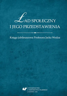 Обкладинка книги з назвою:Ład społeczny i jego przedstawienia