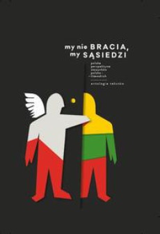 The cover of the book titled: My nie bracia, my sąsiedzi. Polska perspektywa stosunków polsko - litewskich. Antologia tekstów