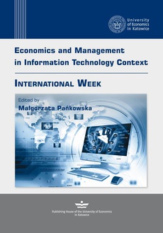 Okładka książki o tytule: Economics and Management in Information Technology Context