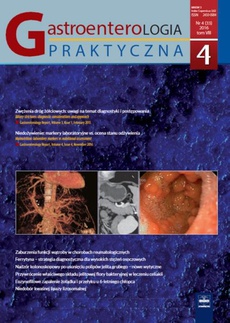 The cover of the book titled: Gastroenterologia Praktyczna 4/2016