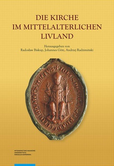 Обложка книги под заглавием:Die Kirche im Mittelalterlichen Livland