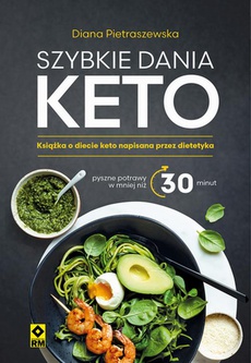 Okładka książki o tytule: Szybkie dania keto