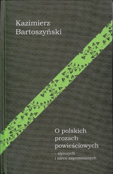Обложка книги под заглавием:O polskich prozach powieściowych